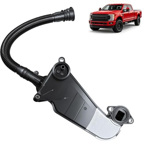 ترقية جديدة لمجموعة فاصل زيت الهواء PC3Z6A785A متوافقة مع Ford F250 F350 Super Duty 2023-2024 و2011+ 6.7L Diesel-PCV CCV Vent Valve Engine Crankcase PC3Z-6A785-A in Kuwait