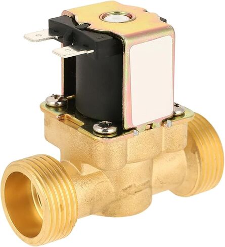 صمام الملف اللولبي الكهربائي DC12V G3/4 صمام مياه نحاسي مغلق عادة، معدل ضغط 0.8MPa (DC12V) in Kuwait
