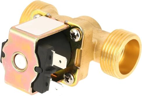 صمام الملف اللولبي الكهربائي DC12V G3/4 صمام مياه نحاسي مغلق عادة، معدل ضغط 0.8MPa (DC12V) in Kuwait
