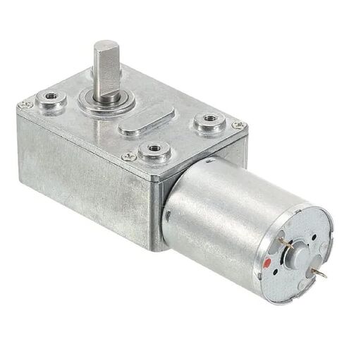 محرك تربو دودي JGY370 DC، عمود على شكل حرف D 6 مم، محرك كهربائي لتقليل علبة التروس ذات عزم الدوران العالي، تصميم مدمج للمشاريع اليدوية والصناعية (90 دورة في الدقيقة 12 فولت) in Kuwait