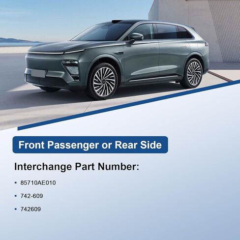 محرك نافذة كهربائي للراكب الأمامي أو الجانب الخلفي مناسب لسيارة Toyota Corolla Camry Avalon 4Runner Highlander Matrix SiennaTacoma Tundra 03 04 05 06 07 08 09 10 11 12 13 14 15 16 17 18 19 20 21,742-609 in Kuwait