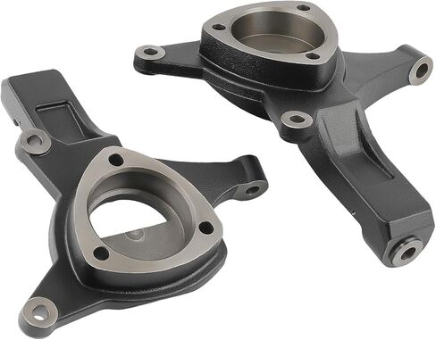 maXpeedingrods 4.5" Lift Spindles Knuckles for Chevy Silverado/GMC Sierra 1500 2WD 2007-2017, for Tahoe/Avalanche/Yukon XL/Suburban/Escalade 2007-2014 in Kuwait