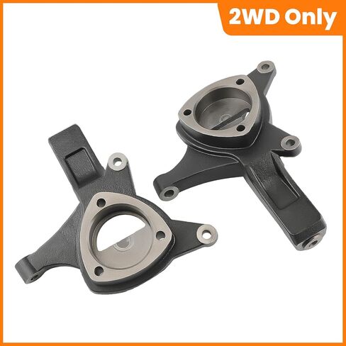 maXpeedingrods 4.5" Lift Spindles Knuckles for Chevy Silverado/GMC Sierra 1500 2WD 2007-2017, for Tahoe/Avalanche/Yukon XL/Suburban/Escalade 2007-2014 in Kuwait