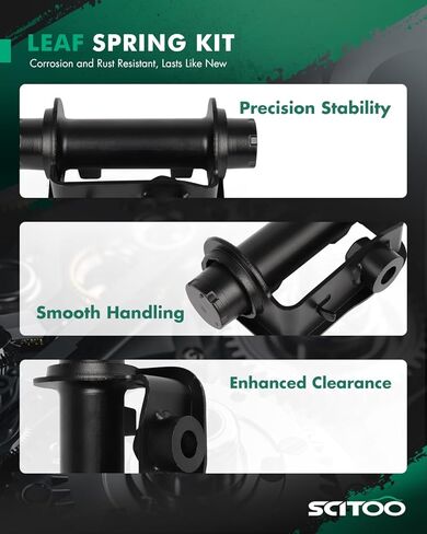 SCITOO Rear Differential Dynamic Damper for Honda Cr-V 1997-2001 Leaf Spring Accessory Suspension Bracket Replacement 924448 in Kuwait