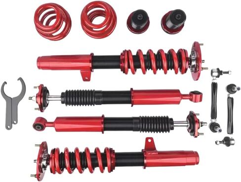AP03 ارتفاع قابل للتعديل Coilover تعليق صدمة عدة 2.5 مم الموضوع متوافق مع قطع غيار الدراجات النارية السيارات 3 سلسلة E46 330i 325i 320i 1999 2000 2001 2002 2003 2004 2005 in Kuwait