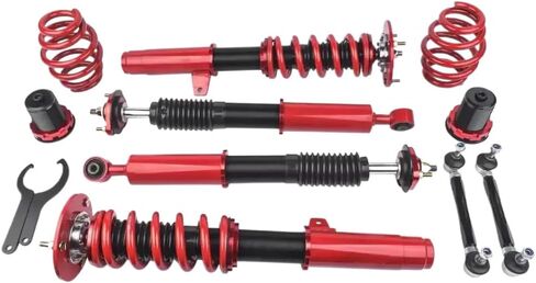 AP03 ارتفاع قابل للتعديل Coilover تعليق صدمة عدة 2.5 مم الموضوع متوافق مع قطع غيار الدراجات النارية السيارات 3 سلسلة E46 330i 325i 320i 1999 2000 2001 2002 2003 2004 2005 in Kuwait