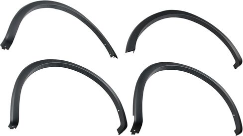 Black Horse OE Factory Style Fender Flares OE Factory Style أسود متوافق مع 2015-2016 Ford F-150-FOEFO15 in Kuwait