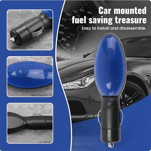 2 Pcs Fuelsync Gas Saver, 2026 New Fuel sync Drive Farther Save More Fuel Portable Plug and Play Energy Economy Device, Automotive Spill Saver for Filling Gasoline Lubricants Water Diesel in Kuwait