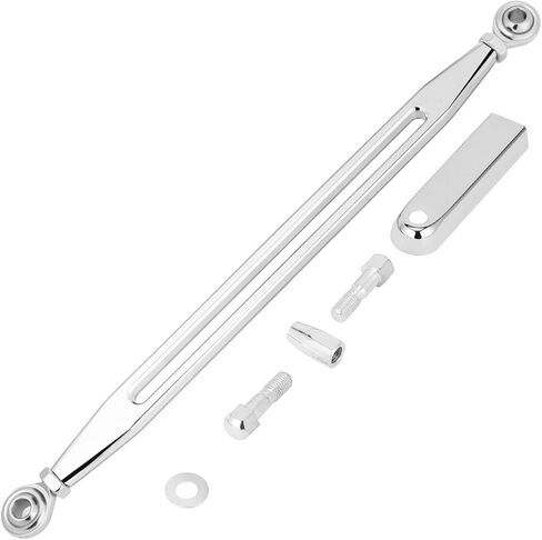 Shift Linkage Chrome، Shift Rod متوافق مع Harley Davidson 1986-2024 Street Glide، Electra Glide، Road Glide، Road King، Softail، Tri Glide in Kuwait