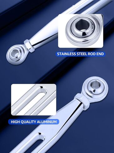 Shift Linkage Chrome، Shift Rod متوافق مع Harley Davidson 1986-2024 Street Glide، Electra Glide، Road Glide، Road King، Softail، Tri Glide in Kuwait