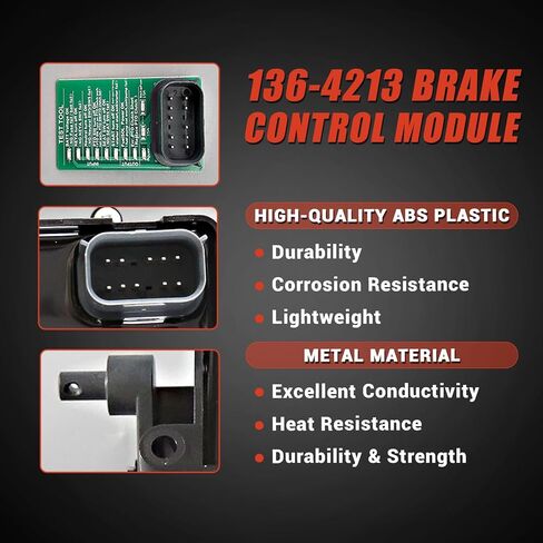 66FIT 136-4213 130-6892 132-0935 وحدة التحكم في الفرامل لصندوق الفرامل ASM الجديدة مع أداة اختبار متوافقة مع Toro Lawn Mower E-Series Quest، S-Series Quest in Kuwait