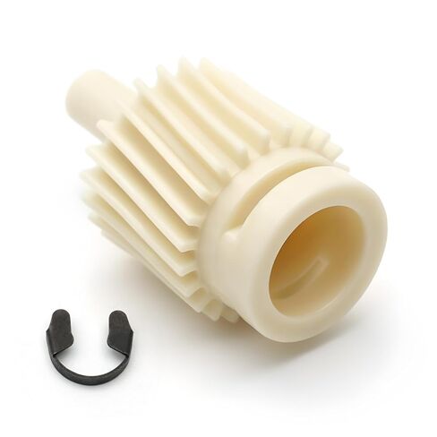 Speedometer Drive Gear for Ford Mustang 1983-1998 T5 or T45 Transmission, 23 Tooth Recalibration Gear, 3.73/4.10 Gears, White in Saudi Arabia