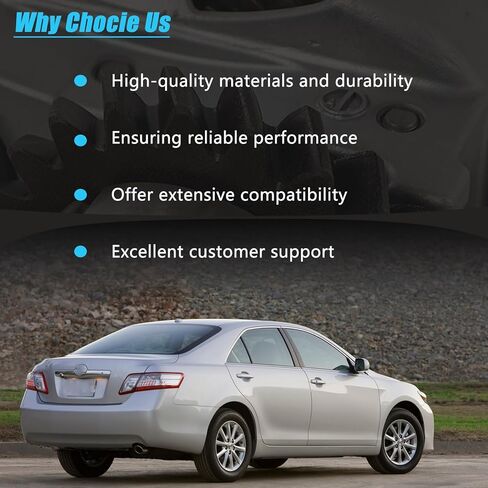 مجموعة عمود توازن المحرك من AUCERAMIC تناسب 2017-2011 لسيارة Toyota Camry، 2006-2009 RAV4، لسيارة Corolla Matrix Solara Scion tC Scion xB 2AZ-FE 2AZ-FXE 2.4L، لسيارة Lexus HS250h 2010-2012 13601-28021 13601-28020 in Kuwait