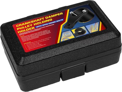for Toyota/Lexus Crankshaft Damper Pulley Holding Holder Harmonic Tool (With 2PCS Crank Bolts) - Fits 3.0/3.3 V6, 4.0/4.3/4.7 V8 Engines Harmonic Damper Pulley Tool 64300 (With Storage Case) in Saudi Arabia