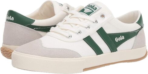 Gola Women's Badminton Sneaker, Off-White/Gold, 7.5 in Saudi Arabia