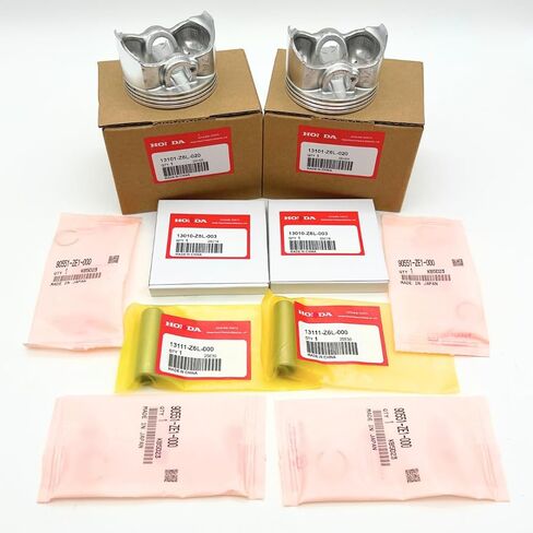 مجموعة أصلية من مكبس 13101-Z6L-020، حلقات مكبس 13010-Z6L-003، دبوس مكبس 13111-Z6L-000 ومشابك مكبس 90551-ZE1-000 لهوندا EB10000 GX630 GX660 GX690 GXV630 GXV660 GXV690 محركات GX700 GXV700 in Kuwait