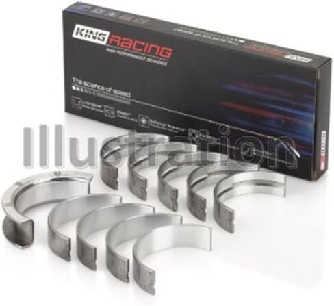King Engine Bearings (MB5353HP) King Ford 281 4.6L SOHC 16V Performance Main Bearing Set - Size Standard in Saudi Arabia