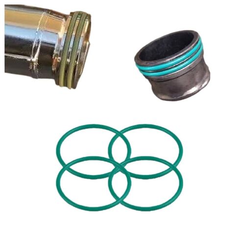 Motorcycle Manifold Gasket Seal Viton 44mm X 3mm Set Compatible with 250 250i 300 300i TE TC TX 2018-2025(2 PCS) in Saudi Arabia