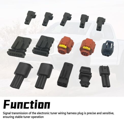 Electrical Tuner Harness Plug Kit Fit for Ford F250 F350 F450 F550 2017-2020 Super Duty 6.7L Engine Replacement Connector Sockets Terminals Set in Saudi Arabia