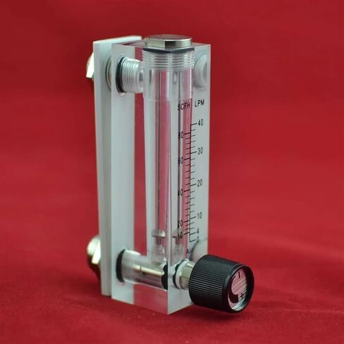 LZM-6T 4-40LPM/10-80SCFH مقياس التدفق الأكريليك من نوع اللوحة (مقياس التدفق) مع ضبط صمام الجهير المناسب أنثى G1/4 "ذكر M18 * 1.5 in Kuwait