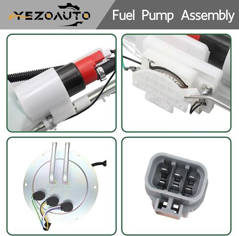مجموعة مضخة الوقود لنيسان D21 2.4L 92-94 / بيك اب 2.4L 95-97 / Tsuru 1.6L 97-07 / Frontier 2.4L 3.3L 98-04 / NP300 2.4L 09-15 & ميركوري ماونتينير 4.0L 5.0L 99-01 OE # 17040-8B000 in Kuwait