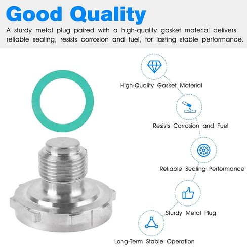 26-36 Power Valve Plug & Gasket Fit for Holley Carburetor Accelerator Power Valve Kit Replacement for Holley Carburetor Model 2300 4150 4160 4500-2 Packs in Kuwait