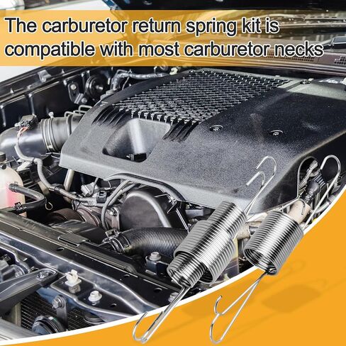 طقم زنبرك ودعامة عودة المكربن ​​4708، يتضمن دعامة زنبركية عودة الخانق، زنبركات عودة الخانق 59207 (عبوتان) in Kuwait