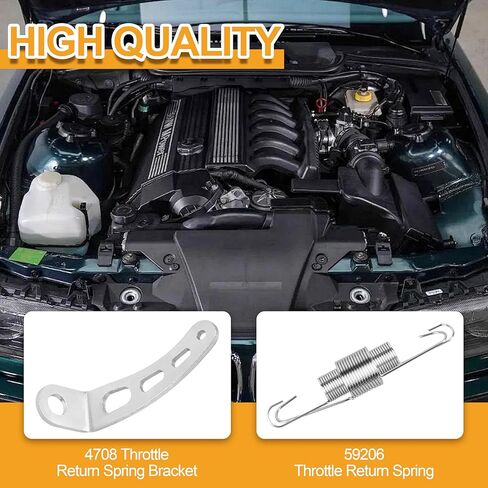 طقم زنبرك ودعامة عودة المكربن ​​4708، يتضمن دعامة زنبركية عودة الخانق، زنبركات عودة الخانق 59207 (عبوتان) in Kuwait