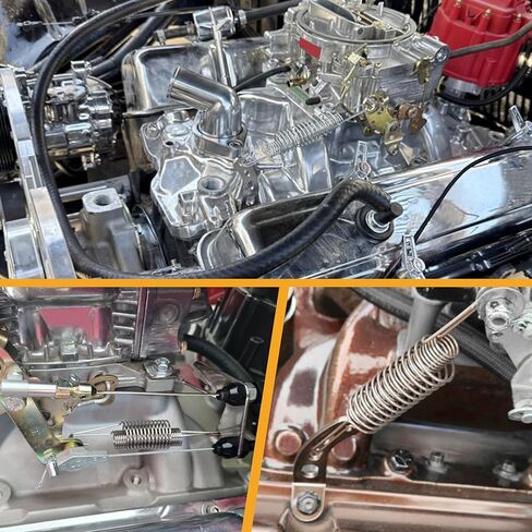 طقم زنبرك ودعامة عودة المكربن ​​4708، يتضمن دعامة زنبركية عودة الخانق، زنبركات عودة الخانق 59207 (عبوتان) in Kuwait