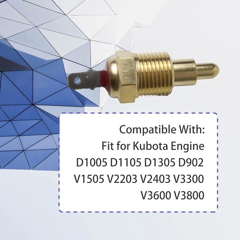 مستشعر درجة الحرارة متوافق مع محرك كوبوتا D1005 D1105 D1305 D902 V1505 V2203 V2403 V3300 V3600 V3800، استبدال 1G377-83042 51601-37670 113400 TP10566 in Kuwait