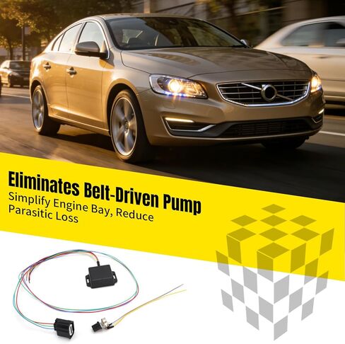 مجموعة التحكم في التوجيه الكهربائي لفولفو C30 S40 V50 C70 2005-2013, S60 V60 V70 XC60 XC70 S80 2010-2015 | استبدال BLA093 | وحدة تحكم توجيه هيدروليكية قابلة للتعديل in Saudi Arabia