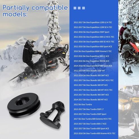 517304744 Grommet With Button Compatible with 2012-2020 Ski-Doo Skandic, Tundra and Expedition Models, Replace 517303756 in Saudi Arabia