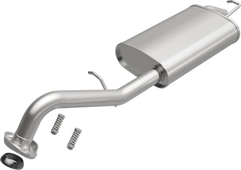 BRExhaust Replacement Stainless Exhaust System Kit 116-0626: Compatible with 2003-2013 Toyota Corolla 1.8L in Saudi Arabia
