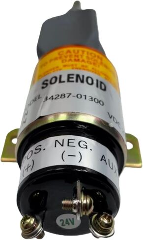 صمام الملف اللولبي 24V 34287-01300 34287-01200 لمحرك Mitsubishi S6S 6D24 6D22 استبدال الأجزاء in Kuwait
