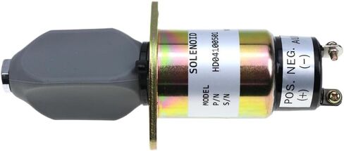 12V Stop Solenoid Compatible with 3A Kit for 70 mm and 82 mm Series Engines – Replaces Models 31-0202, SA-4259-12, 1751-12A6U1B1S5 in Saudi Arabia