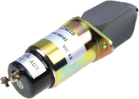 12V Stop Solenoid Compatible with 3A Kit for 70 mm and 82 mm Series Engines – Replaces Models 31-0202, SA-4259-12, 1751-12A6U1B1S5 in Saudi Arabia