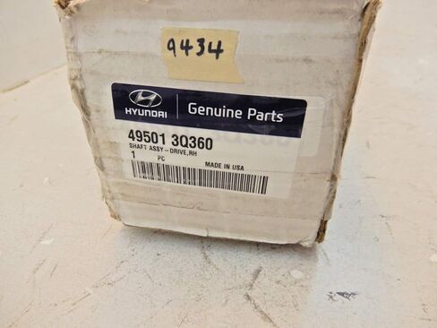 Genuine Hyundai 49501-3Q360 CV Joint Assembly, Right in Saudi Arabia