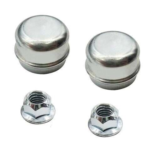 2pcs Front Axle Nut and Dust Grease Cap for 2003-2020 Ford for Expedition for 2003-2019 F150 for 2006-2008 2010-2014 Lincoln for Mark LT for 2003-2020 Navigator 9L1Z1131A N802827-S100 in Saudi Arabia