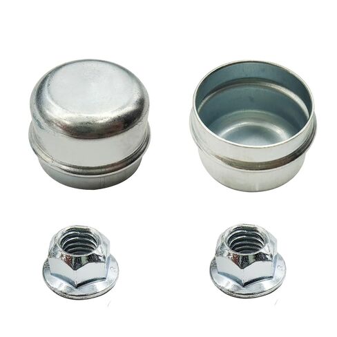 2pcs Front Axle Nut and Dust Grease Cap for 2003-2020 Ford for Expedition for 2003-2019 F150 for 2006-2008 2010-2014 Lincoln for Mark LT for 2003-2020 Navigator 9L1Z1131A N802827-S100 in Saudi Arabia