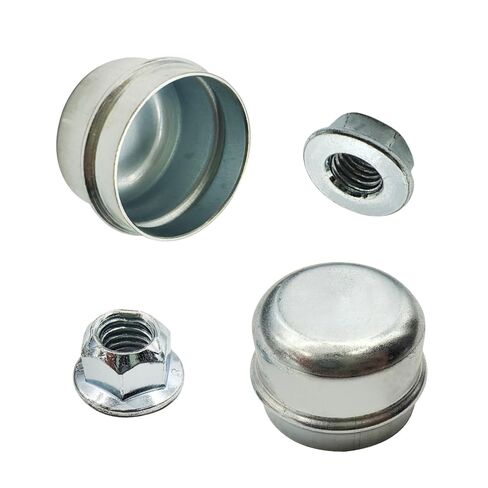 2pcs Front Axle Nut and Dust Grease Cap for 2003-2020 Ford for Expedition for 2003-2019 F150 for 2006-2008 2010-2014 Lincoln for Mark LT for 2003-2020 Navigator 9L1Z1131A N802827-S100 in Saudi Arabia