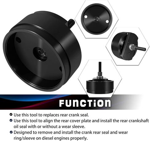 4919705 Crankshaft Rear Seal & Wear Sleeve Installer Remover Tool Alt ST-262 for Cummins Signature NT & N14 NT 855 NH 855 in Saudi Arabia