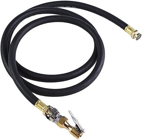Tire Changer Machine Inflation Hose And Air Chuck Assemby Set 1.5M Long Black in Saudi Arabia