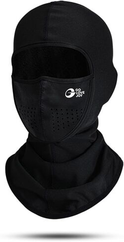 Magnemask Balaclava Face Mask with Magnetic Seams Windproof Winter Fleece Mask Face Cover for Skiing Hiking Cycling Snowboarding Motorcycle Black in Kuwait