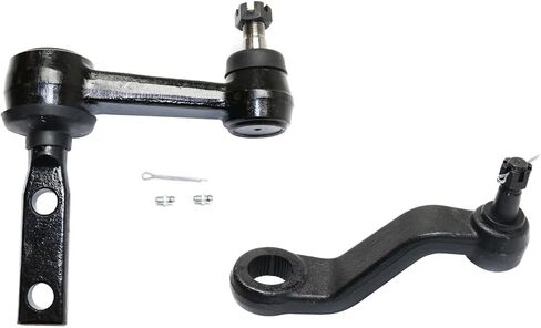 Replacement Pitman Arm and Idler Arm Kit Compatible with Dodge Ram 2500 (Diesel I6 5.9L) Rear Wheel Drive Front, 7500 lb GVW, 12.5 mm Bracket Bolt Holes in Saudi Arabia