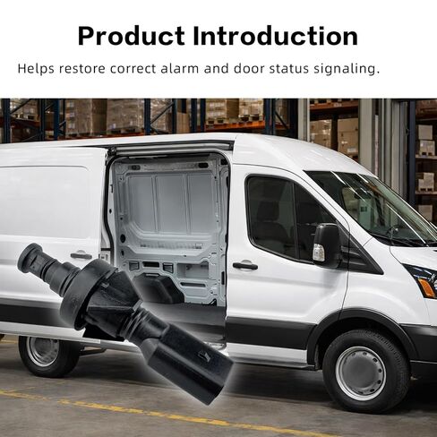 Left or Right Door Ajar Warning Light Lamp Switch Fit for Ford Transit 2015-2023 Replace 5F2Z14018F 5F2Z-14018-F 5F2Z14018D 5F2Z14018A 5F2Z14018E Jamb Sliding Side Alarm Control Part in Kuwait