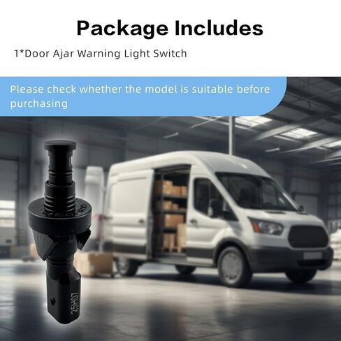 Left or Right Door Ajar Warning Light Lamp Switch Fit for Ford Transit 2015-2023 Replace 5F2Z14018F 5F2Z-14018-F 5F2Z14018D 5F2Z14018A 5F2Z14018E Jamb Sliding Side Alarm Control Part in Kuwait