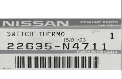 Nissan 22635-N4711 Thermo Time Switch in Saudi Arabia