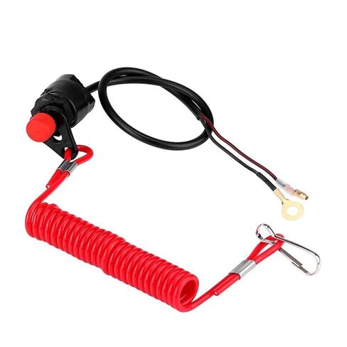 Kill Stop Switch Tether Lanyard 6E9-82575-00-00 متوافق مع أجزاء المحرك الخارجي in Kuwait