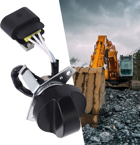 مفتاح مقبض محرك الخانق للحفار ذو الحجم القياسي مقبض محرك الخانق لـ XCMG XE60 XE75 XE135 XE150 15 Gear الأفضل XE150 هذا XCMG XE75 مناسب (10 تروس) in Kuwait