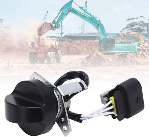 مفتاح مقبض محرك الخانق للحفار ذو الحجم القياسي مقبض محرك الخانق لـ XCMG XE60 XE75 XE135 XE150 15 Gear الأفضل XE150 هذا XCMG XE75 مناسب (10 تروس) in Kuwait